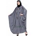 Designer Kaftan abaya with Handwork- Grey